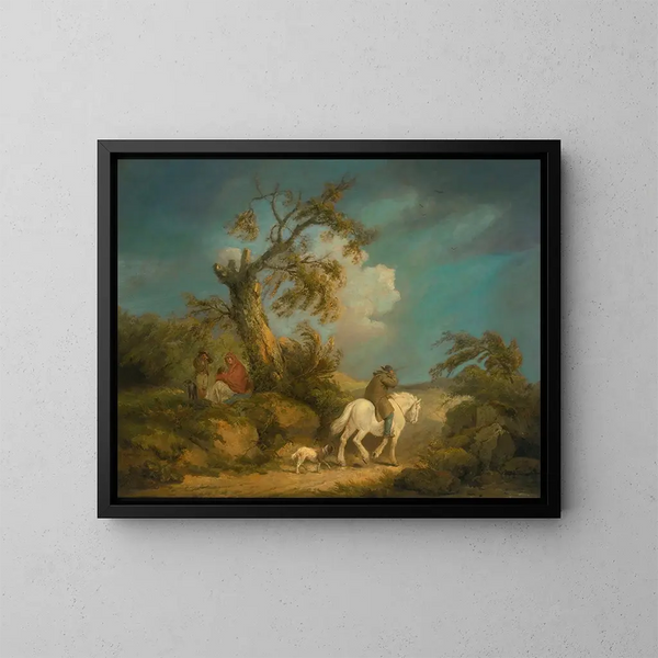 La Tempête - George Morland — quadro incorniciato alla parete