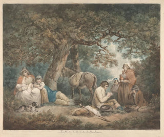 Viaggiatori - George Morland — vista dell’opera