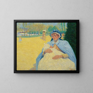 Le Renouveau - George Morren — quadro incorniciato alla parete