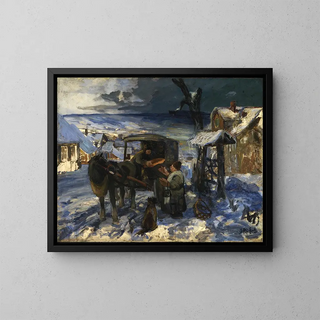 George Overbury Hart - Village Scene.webp