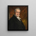James Buchanan - George Peter Alexander Healy — quadro incorniciato alla parete