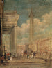 Una vista di O'Connell Street a Dublino - George Petrie — vista dell’opera