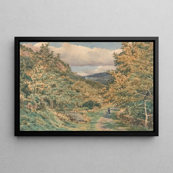 George Price Boyce - A Road Near BettwsyCoed.webp