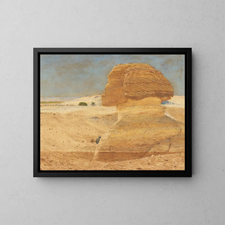 George Price Boyce - The Sphinx near Giza in morning light.webp
