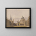 Le quadrilatero di All Souls a Oxford - George Pyne — quadro incorniciato alla parete