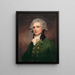 Colonnello Robert Abercrombie - George Romney — quadro incorniciato alla parete