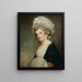 Mme Mary Robinson - George Romney — quadro incorniciato alla parete