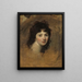 Ritratto di una donna - George Romney — quadro incorniciato alla parete