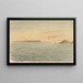 L'ingresso delle teste a Hobsons Bay - George Sherriff — quadro incorniciato alla parete
