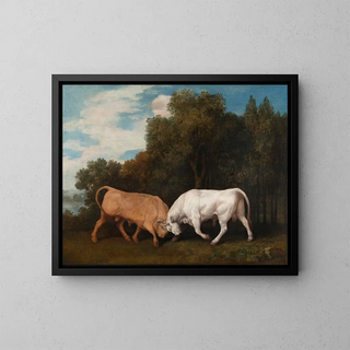 George Stubbs - Bulls Fighting.webp