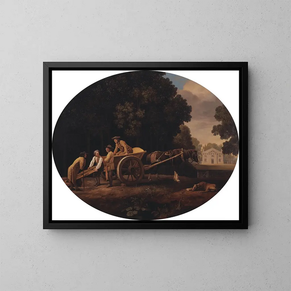 Lavoratori - George Stubbs — quadro incorniciato alla parete