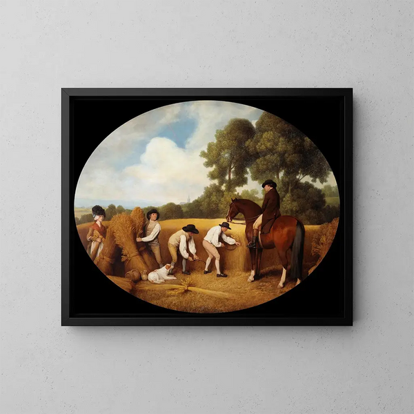Moissonneurs - George Stubbs — quadro incorniciato alla parete