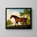 Un cacciatore di trappole - George Stubbs — quadro incorniciato alla parete