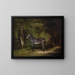 Zèbre - George Stubbs — quadro incorniciato alla parete