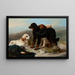 Pronto per lo sport - George W Horlor — quadro incorniciato alla parete