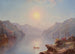 paesaggio fluviale all'alba - George W Waters — vista dell’opera