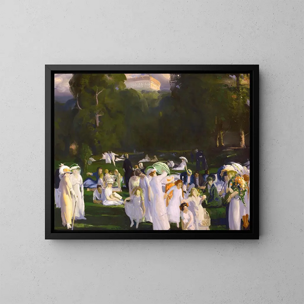 Un jour de juin - George Wesley Bellows — quadro incorniciato alla parete
