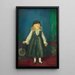 Anne avec un parasol japonais - George Wesley Bellows — quadro incorniciato alla parete