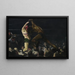 I due membri di questo club - George Wesley Bellows — quadro incorniciato alla parete