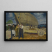 Costruttori di navi - George Wesley Bellows — quadro incorniciato alla parete