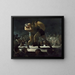 Soirée al club - George Wesley Bellows — quadro incorniciato alla parete
