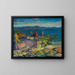 Costruttori di banchine - George Wesley Bellows — quadro incorniciato alla parete