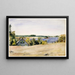 La baie di Gardiners da Sag Harbor - George Wesley Bellows — quadro incorniciato alla parete