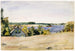 La baie di Gardiners da Sag Harbor - George Wesley Bellows — vista dell’opera