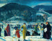 Amour de l'hiver - George Wesley Bellows — vista dell’opera