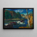 Barrage de moulin - George Wesley Bellows — quadro incorniciato alla parete