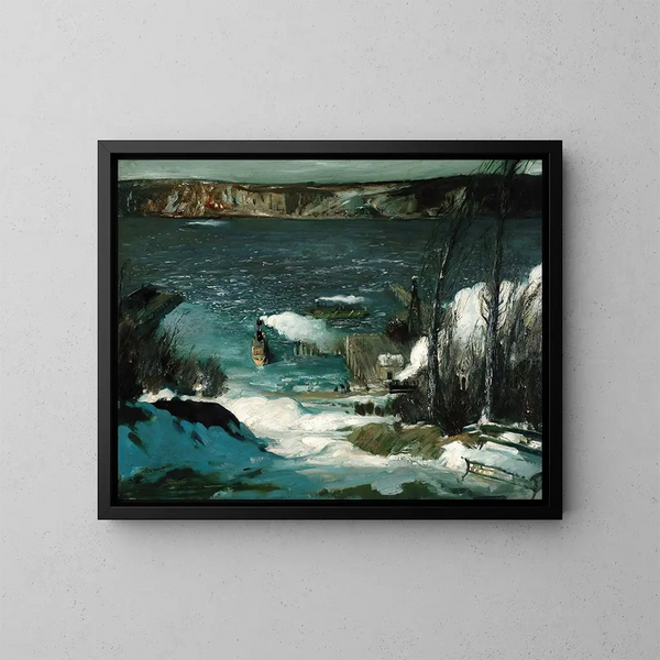 Rivière du Nord - George Wesley Bellows — quadro incorniciato alla parete