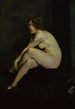 Giovane ragazza nuda Mlle Leslie Hall - George Wesley Bellows — vista dell’opera