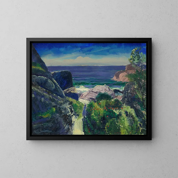 Point du Paradis - George Wesley Bellows — quadro incorniciato alla parete