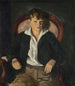 Ritratto di un ragazzo - George Wesley Bellows — vista dell’opera
