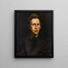 Ritratto di un giovane uomo - George Wesley Bellows — quadro incorniciato alla parete