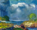 La tempesta in arrivo - George Wesley Bellows — vista dell’opera