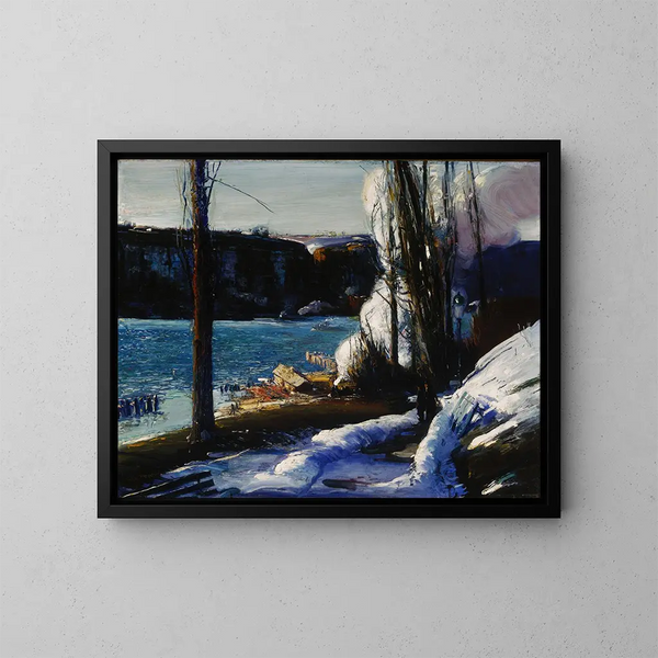 Les Palissades - George Wesley Bellows — quadro incorniciato alla parete
