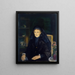 La Veuve - George Wesley Bellows — quadro incorniciato alla parete