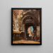Bab Zuweyleh Il Cairo Egitto - George Yewell — quadro incorniciato alla parete