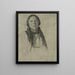 Un ragazzo Arapaho - George de Forest Brush — quadro incorniciato alla parete