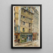 Vieille maison du XIIIe siècle 3 rue Volta - Georges-Henri Manesse — quadro incorniciato alla parete