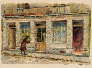 GeorgesHenri Manesse - Vieille maison du XV sicle maison de Nicolas Flamel dite maison du grand pignon 51 rue de Montmorency.webp