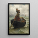 La femme du pêcheur - Georges-Jean-Marie Haquette — quadro incorniciato alla parete