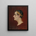 Ritratto di Édouard de Max 1869-1924 - Georges Alexandre Lucien Boisselier — quadro incorniciato alla parete