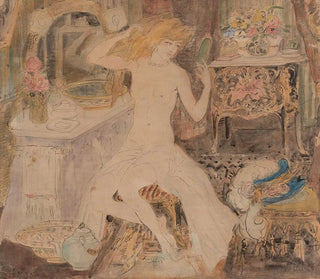 Georges Alfred Bottini - Femme  sa toilette.webp