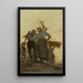 La moisson - Georges Bertrand — quadro incorniciato alla parete