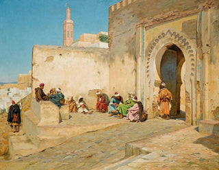 Georges Bretegnier - The Kasbah Gate Tangiers.webp