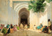 Una udienza del pacha a Tanger - Georges Bretegnier — vista dell’opera