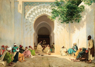 Georges Bretegnier - Une Audience Du Pacha A Tanger.webp