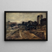 Le Canal Saint-Martin - Georges Chenard-Huché — quadro incorniciato alla parete
